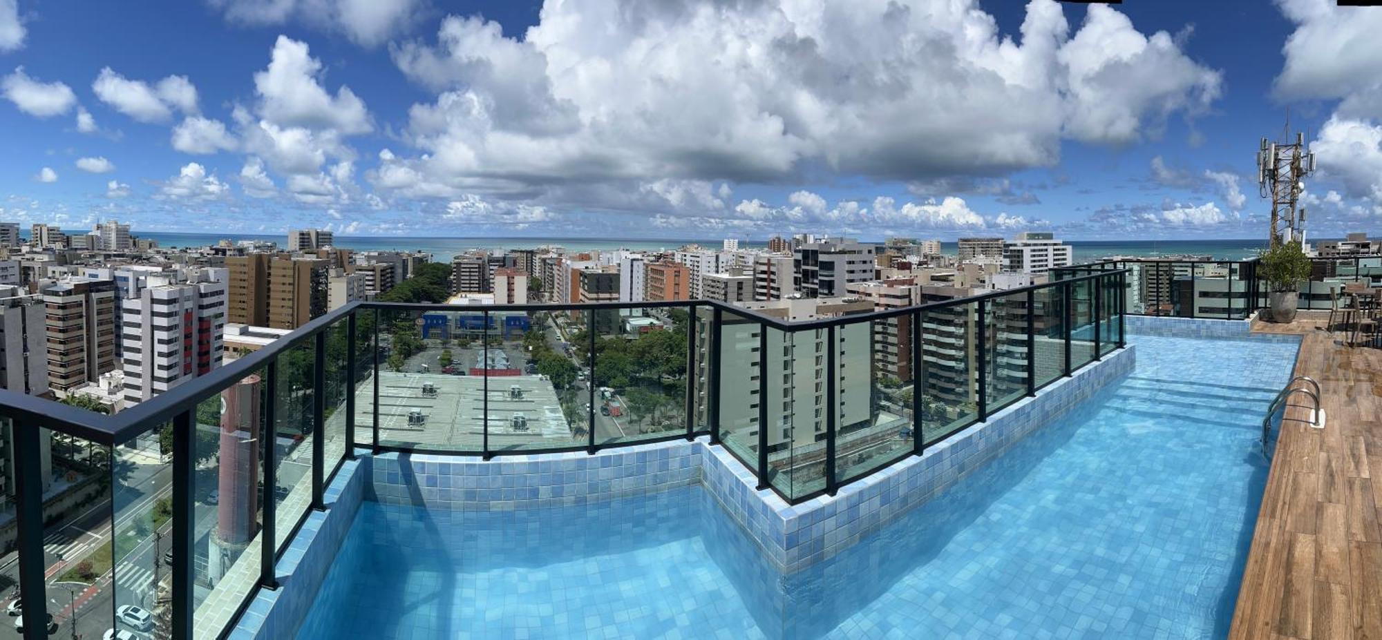 Novissimo, 500M Praia, Garagem, Vista - Luzes Do Arrebol Maceió エクステリア 写真