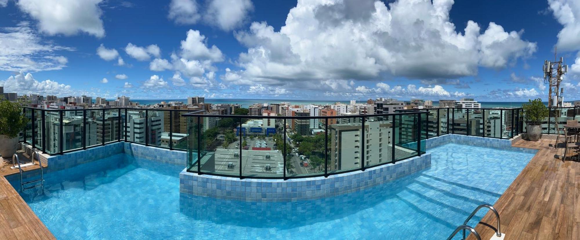 Novissimo, 500M Praia, Garagem, Vista - Luzes Do Arrebol Maceió エクステリア 写真
