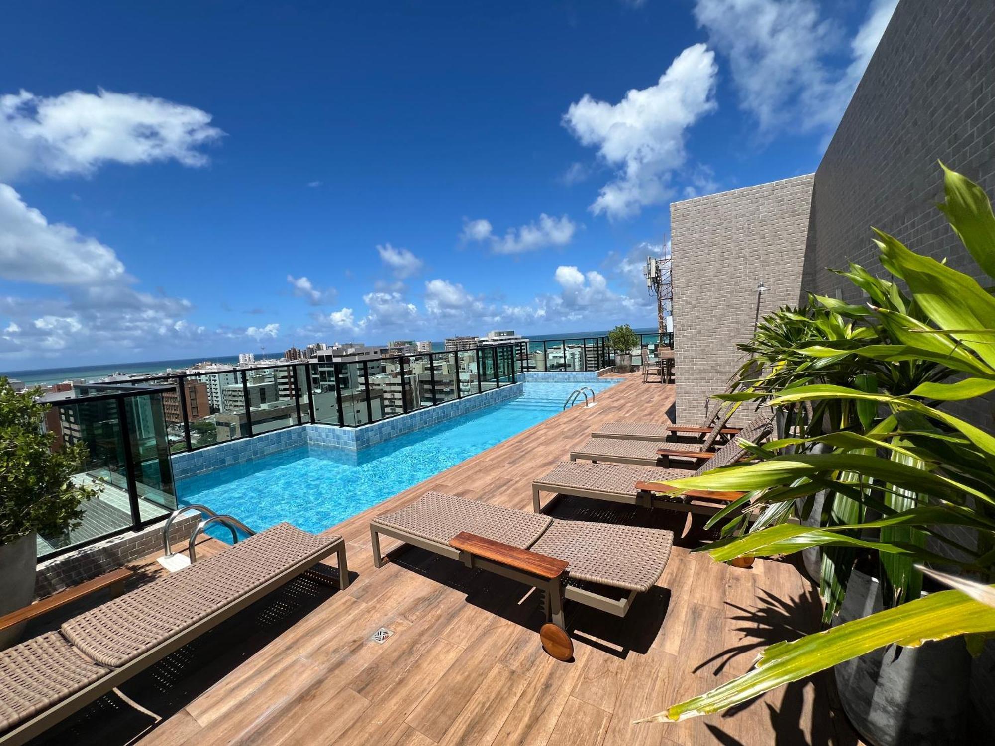 Novissimo, 500M Praia, Garagem, Vista - Luzes Do Arrebol Maceió エクステリア 写真