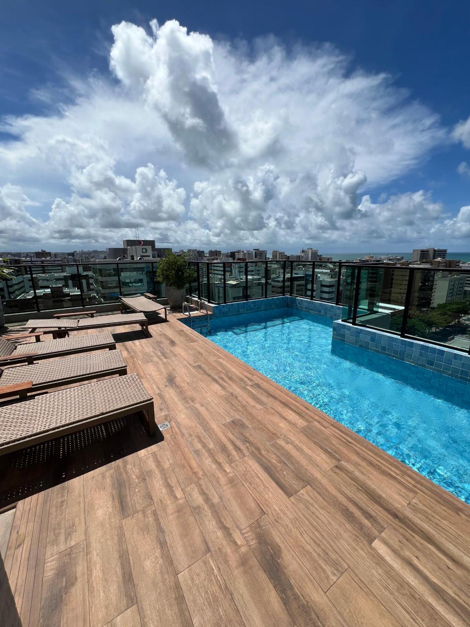Novissimo, 500M Praia, Garagem, Vista - Luzes Do Arrebol Maceió エクステリア 写真